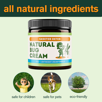 Natürliche Insektencreme