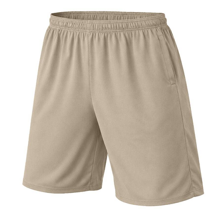 Shorts clásicos de poliéster tecnológico para hombre