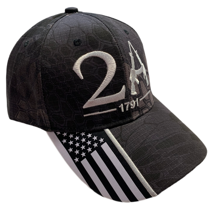 Camo Second Amendment Hat