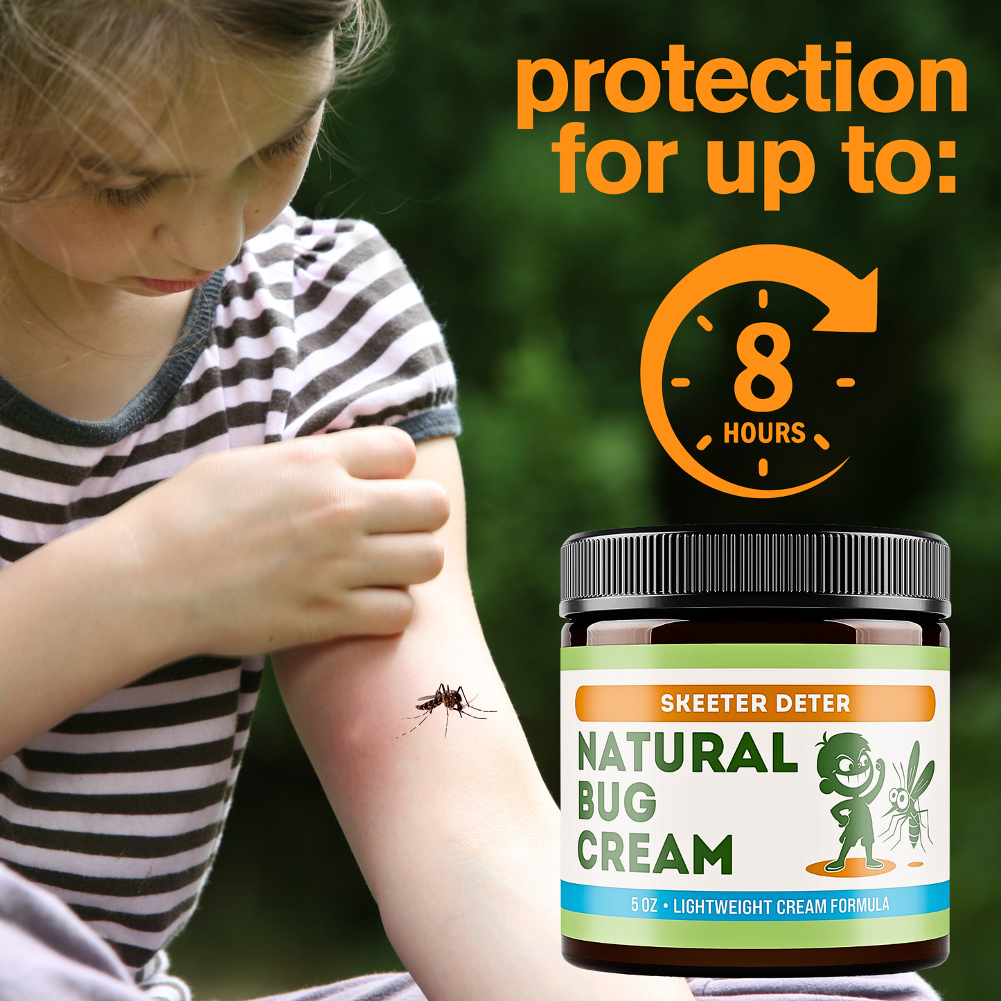 Natürliche Insektencreme