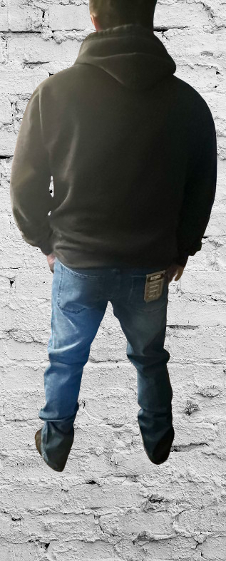 Mens Flex Stretch Slim Straight Jeans Medium Wash