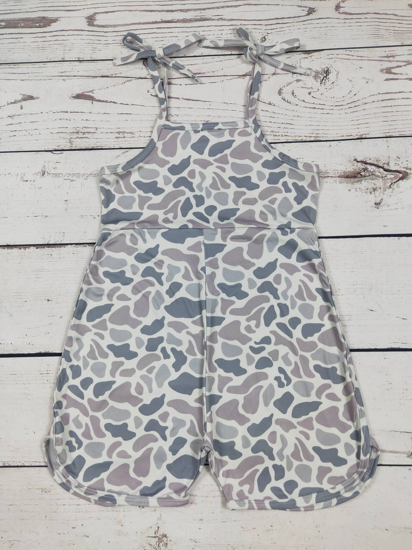 Mono de camuflaje para bebés niñas