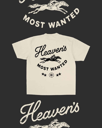 NEW || "Heaven's Most Wanted" Tee