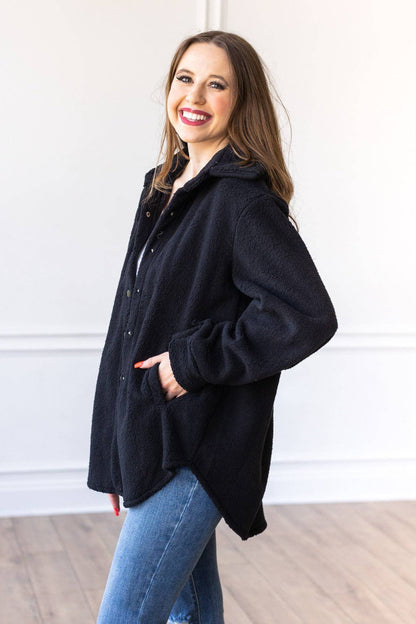 The Love Shacket,Black