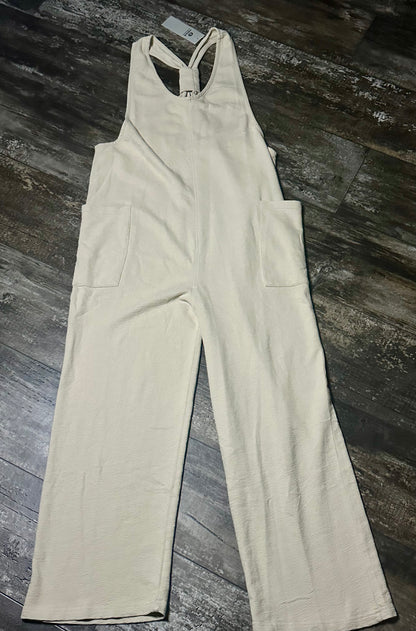 Mineral-Washed Lounge Jumpsuit