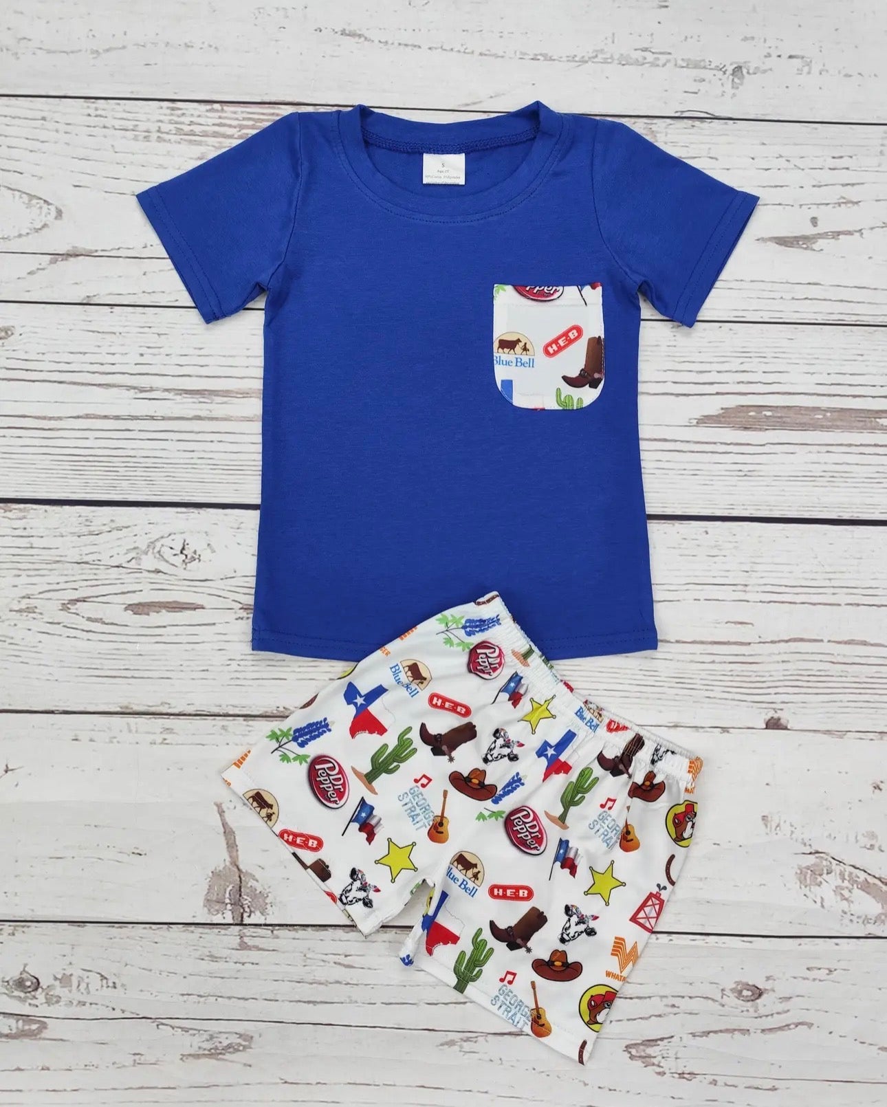 Vorbestellung: Baby-Jungen Texas-Set