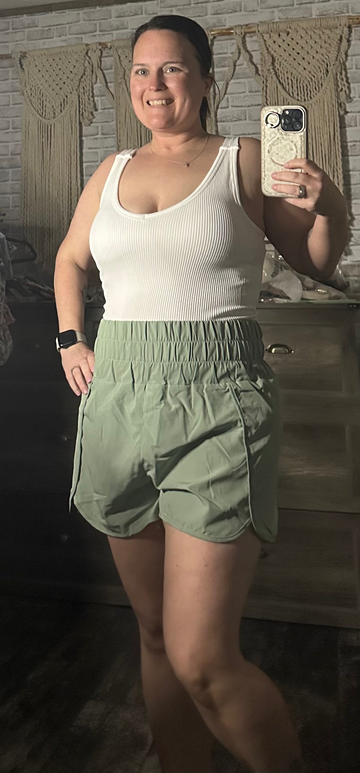 Pantalones cortos deportivos con cintura elástica