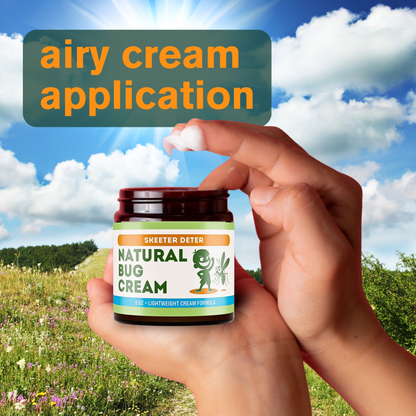 Natürliche Insektencreme